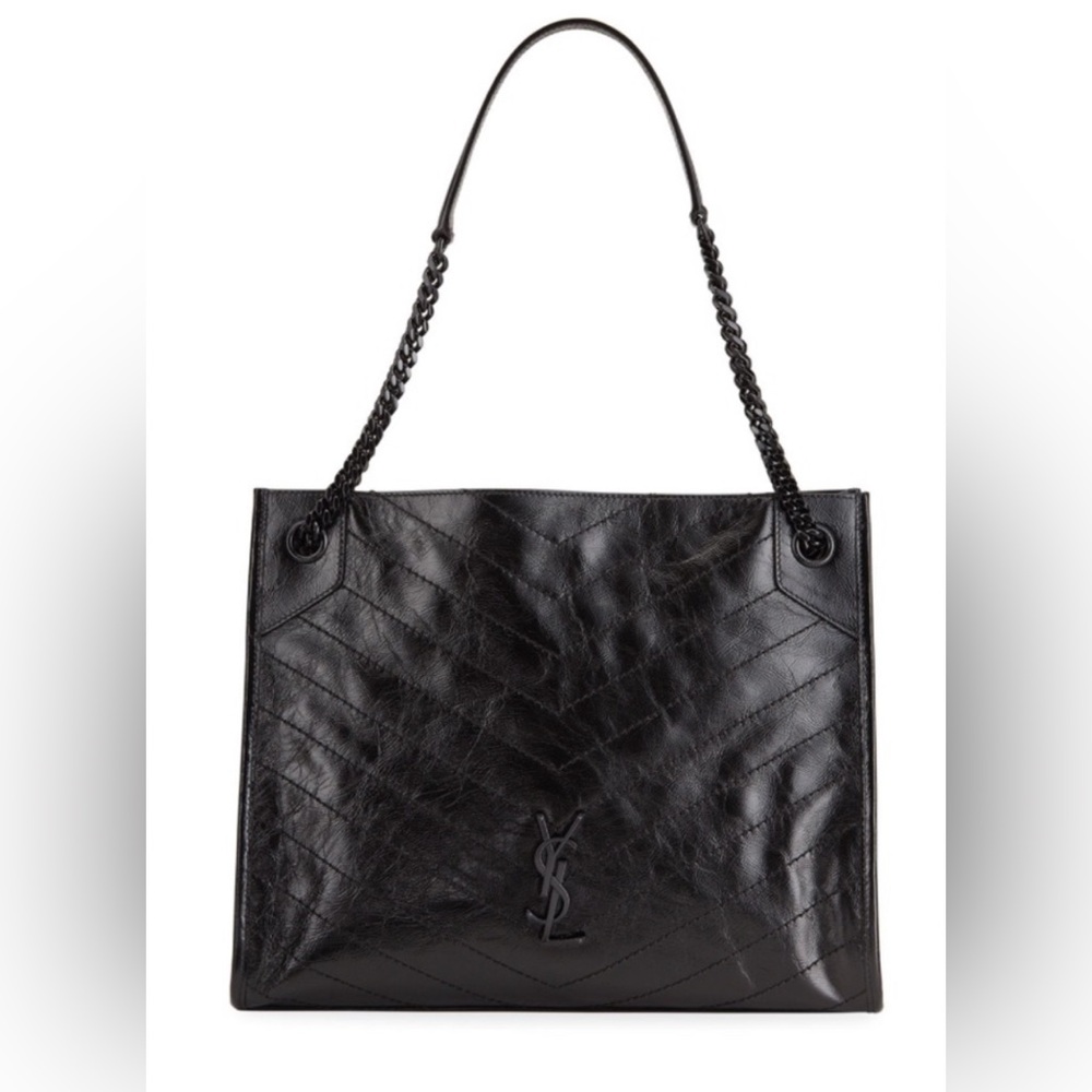 Saint Laurent Large Niki Leather Tote